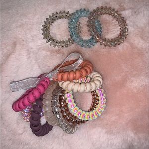 ❌❌SOLD❌❌ Spiral Hairtie Bundle - 12
